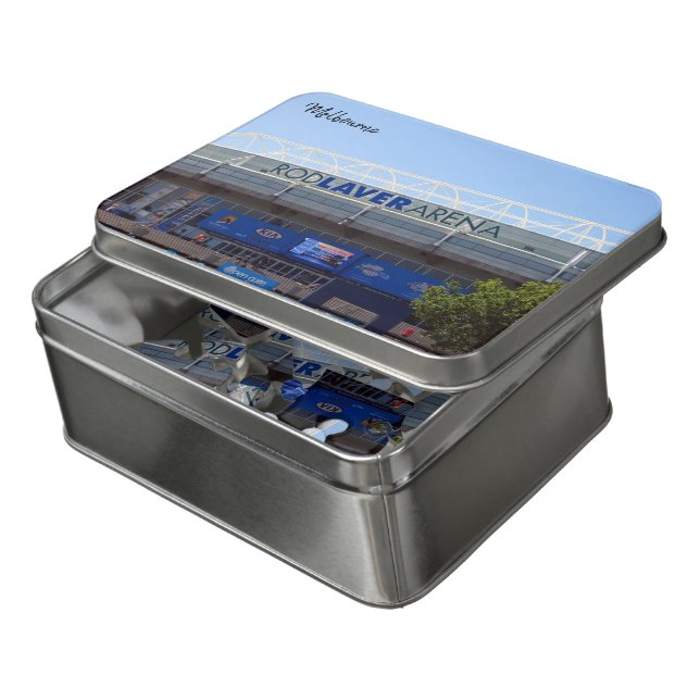 rod laver arena jigsaw puzzle (Lid Open)