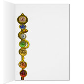 ROD OF ASCLEPIUS 7 CHAKRAS,YOGA ,SPIRITUAL ENERGY (Inside (Right))