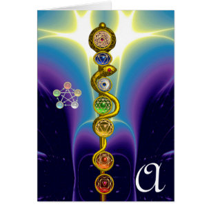 ROD OF ASCLEPIUS 7 CHAKRAS,YOGA ,SPIRITUAL ENERGY
