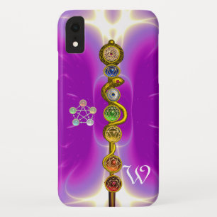 ROD OF ASCLEPIUS 7 CHAKRAS,YOGA ,SPIRITUAL ENERGY iPhone XR CASE