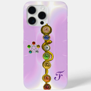 ROD OF ASCLEPIUS 7 CHAKRAS,YOGA ,SPIRITUAL ENERGY iPhone 15 PRO MAX CASE