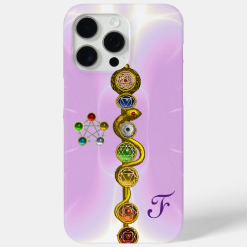 ROD OF ASCLEPIUS 7 CHAKRASYOGA SPIRITUAL ENERGY iPhone 15 PRO MAX CASE