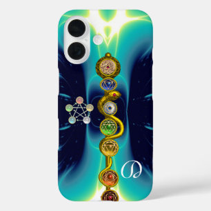 ROD OF ASCLEPIUS 7 CHAKRAS,YOGA ,SPIRITUAL ENERGY iPhone 16 CASE
