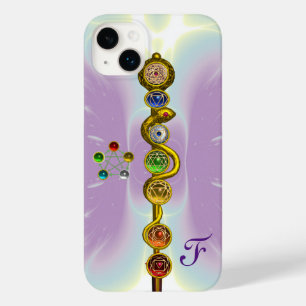 ROD OF ASCLEPIUS 7 CHAKRAS,YOGA ,SPIRITUAL ENERGY Case-Mate iPhone 14 PLUS CASE