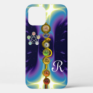 ROD OF ASCLEPIUS 7 CHAKRAS,YOGA ,SPIRITUAL ENERGY iPhone 12 CASE