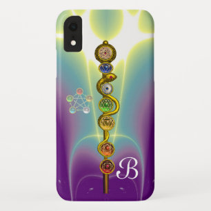 ROD OF ASCLEPIUS 7 CHAKRAS,YOGA ,SPIRITUAL ENERGY iPhone XR CASE