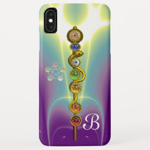 ROD OF ASCLEPIUS 7 CHAKRAS,YOGA ,SPIRITUAL ENERGY iPhone XS MAX CASE