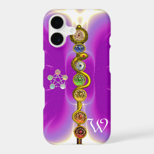 ROD OF ASCLEPIUS 7 CHAKRAS,YOGA ,SPIRITUAL ENERGY iPhone 17 CASE