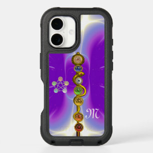 ROD OF ASCLEPIUS 7 CHAKRAS,YOGA ,SPIRITUAL ENERGY iPhone 16 CASE