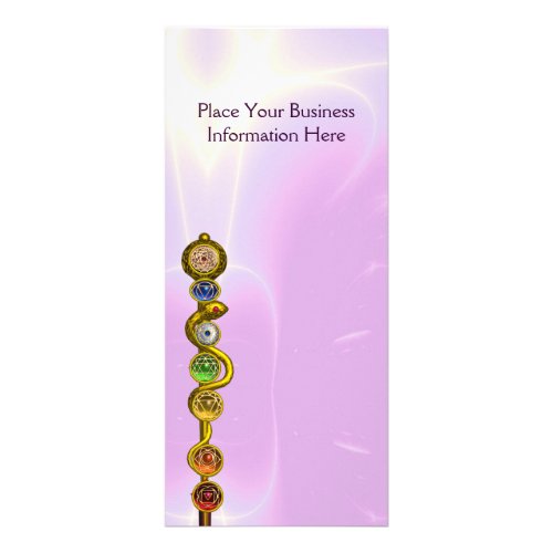 ROD OF ASCLEPIUS7 CHAKRASYOGA SPIRITUAL ENERGY RACK CARD