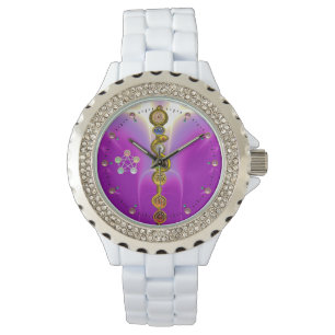 ROD OF ASCLEPIUS 7 CHAKRAS,YOGA ,SPIRITUAL ENERGY WATCH