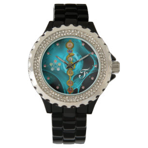 ROD OF ASCLEPIUS 7 CHAKRAS,YOGA ,SPIRITUAL ENERGY WATCH