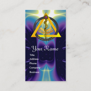 ROD OF ASCLEPIUS DENTIST DENTISTRY APPOINTMENT CARD