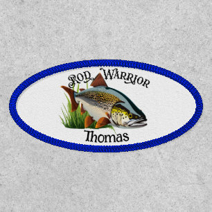 Rod Warrior Trout In Natural Habitat Patch