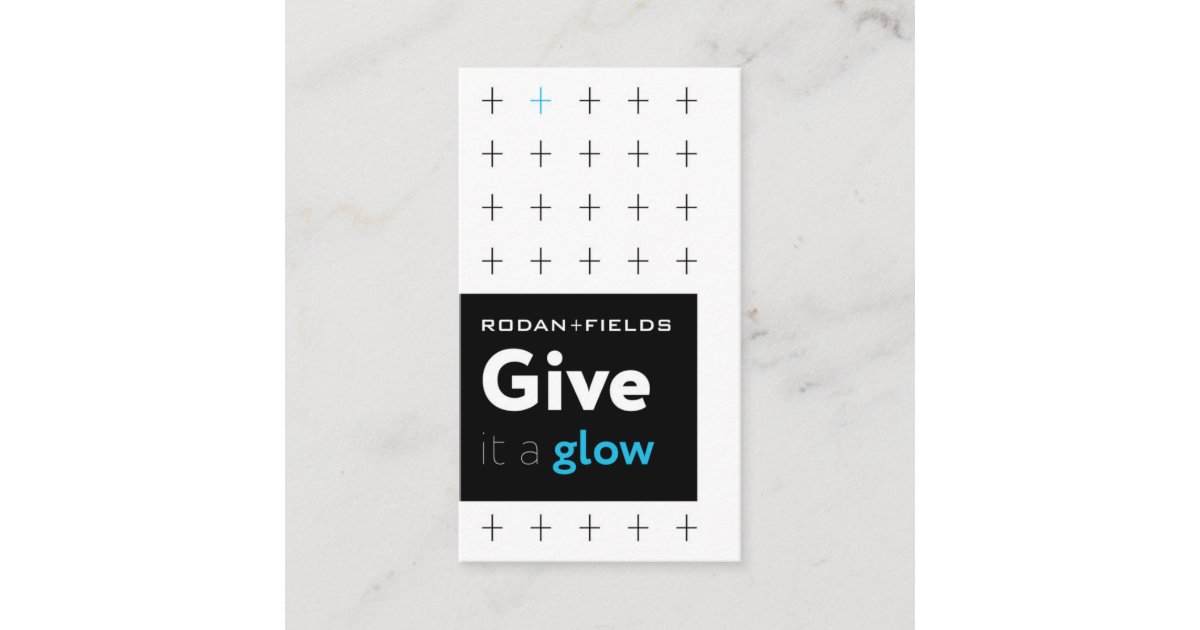 Rodan And Fields Mini Instructions Business Card Zazzle Mini Instructions Business Card