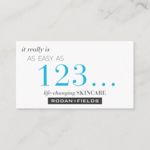 Rodan and Fields Sample Cards