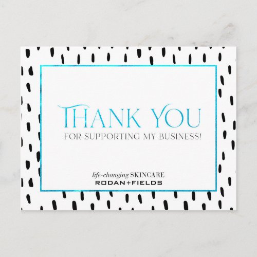 Rodan and Fields Thank You Cards Postcards