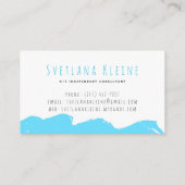 Rodan and Fields Watercolor Business Cards (Back)