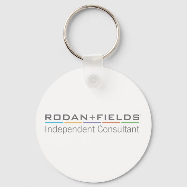 Rodan + Fields white keychain (Front)
