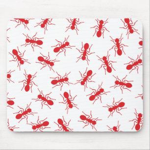 Rode mieren, mierennest. Halloween feest Mouse Pad