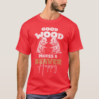 Rodent Dam Builder Animals Pond friend T-Shirt
