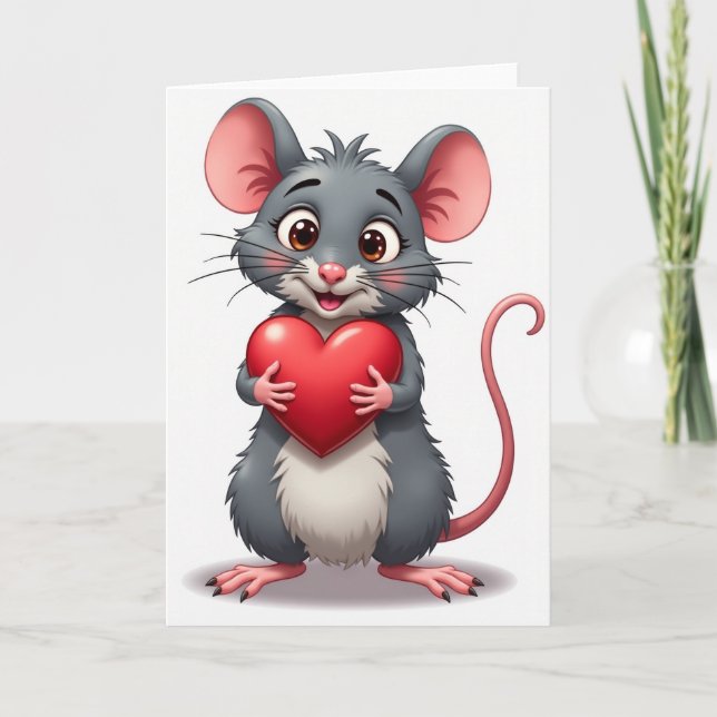 Rodent Love Mothers Day Card (Front)