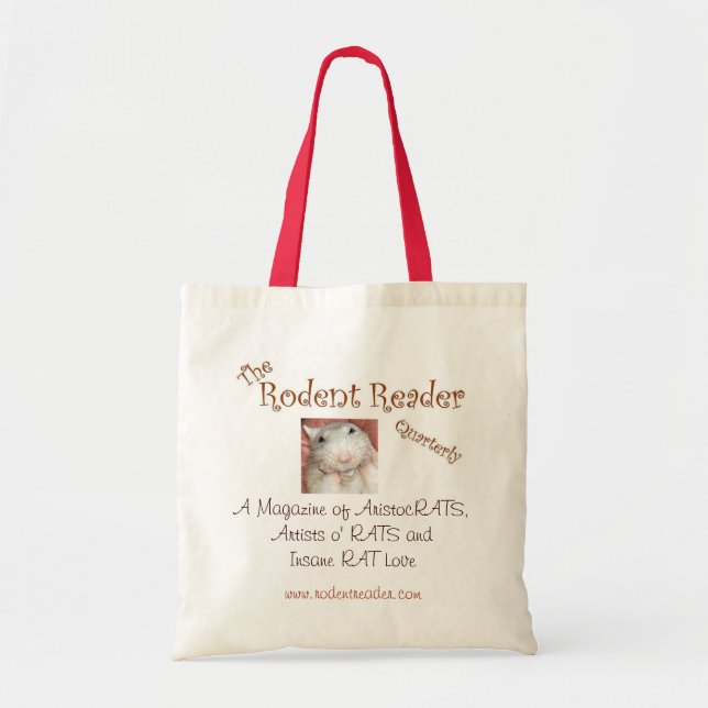 Rodent Reader Logo Tote (Front)