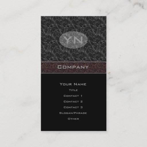 Customizable Rodeo Ave. Business Card Template