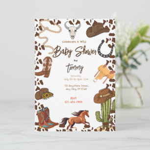 Rodeo Baby Shower Invitation