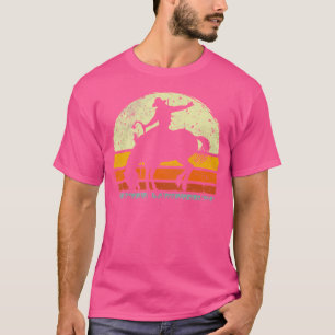 Rodeo Bucking Horse Retro Vintage Equestrian T-Shirt
