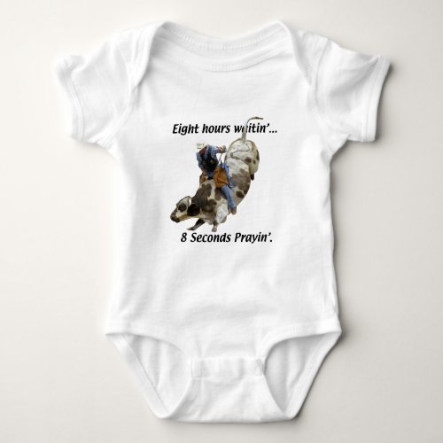 Rodeo _ Bull Rider Baby Bodysuit