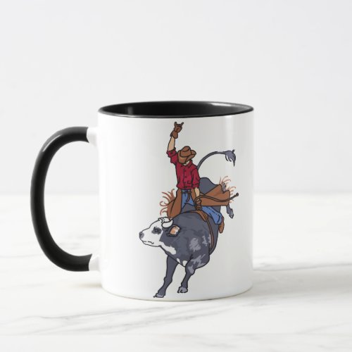 Rodeo Bull Rider Mug