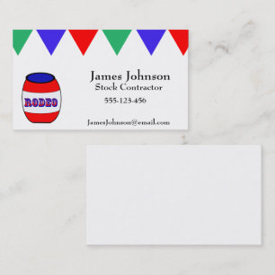 Rodeo Business Cards