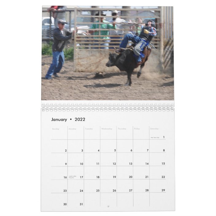 Rodeo Calendar | Zazzle.com