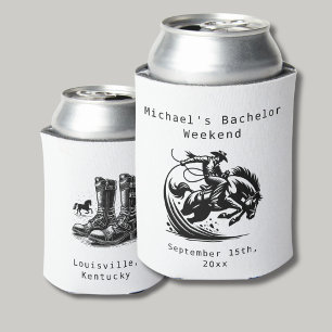 Rodeo Can Cooler   Horse Riding Bachelor Party