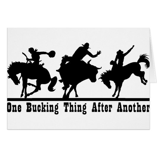 RODEO CARDS (Front Horizontal)