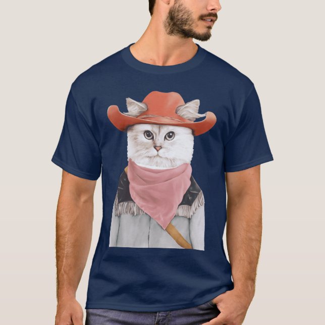 Rodeo Cat girl T-Shirt (Front)