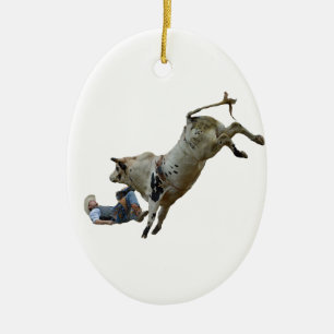 Rodeo Ceramic Ornament