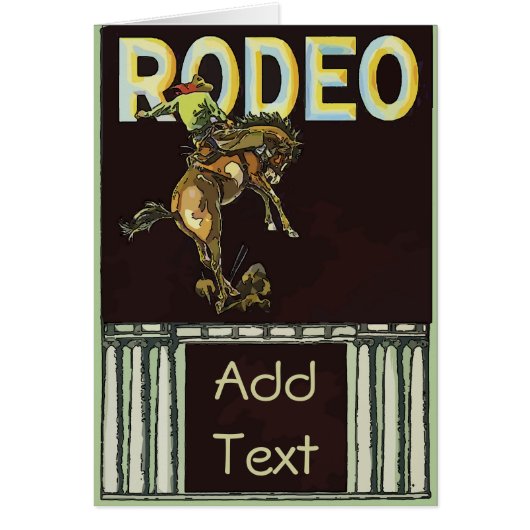 Rodeo Cowboy (Front)