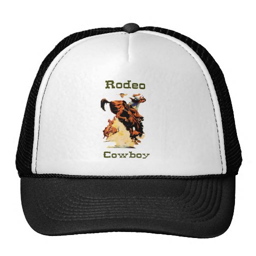 Rodeo Cowboy Baseball Hat | Zazzle