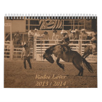 Rodeo Cowboy Calendar