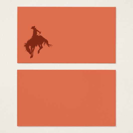 Rodeo Cowboy in Sienna (Front & Back)