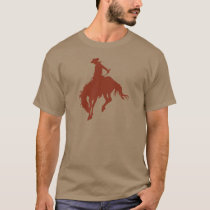 Rodeo Cowboy in Sienna T-Shirt