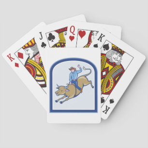 Rodeo Cowboy Poker Cards