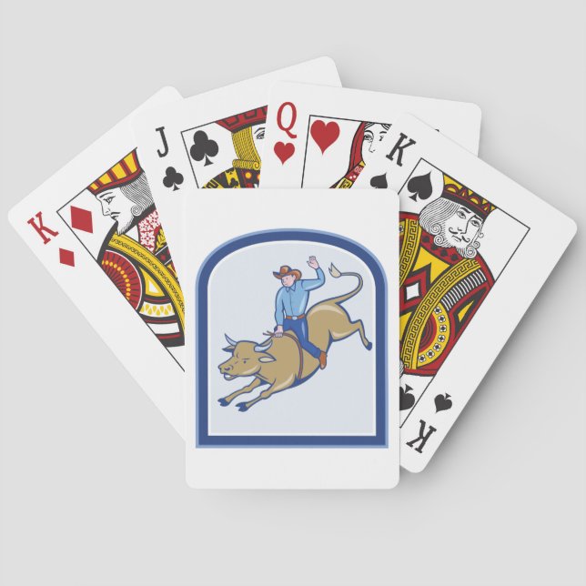 Rodeo Cowboy Poker Cards (Back)