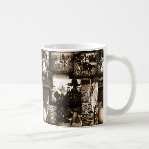 Rodeo Cowboy Rustic Country Western Style Coffee Mug