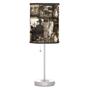 Rodeo Cowboy Rustic Country Western Table Lamp