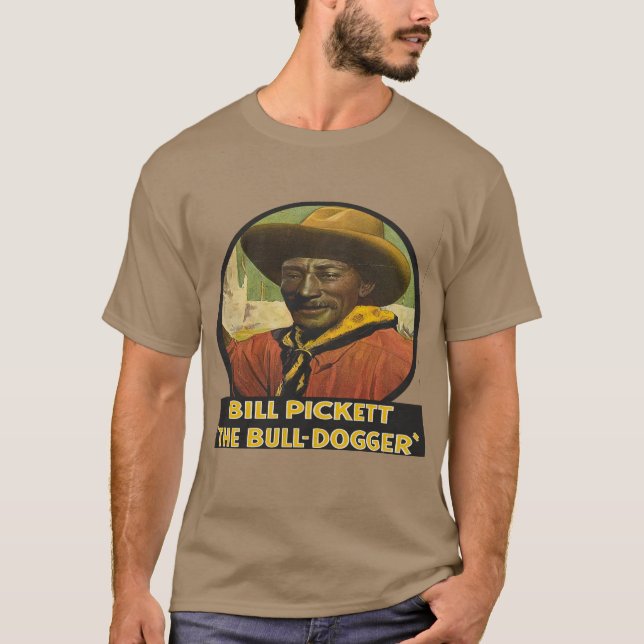 Rodeo Cowboy  Steer Wrestling Bull Dogging  Shirt (Front)