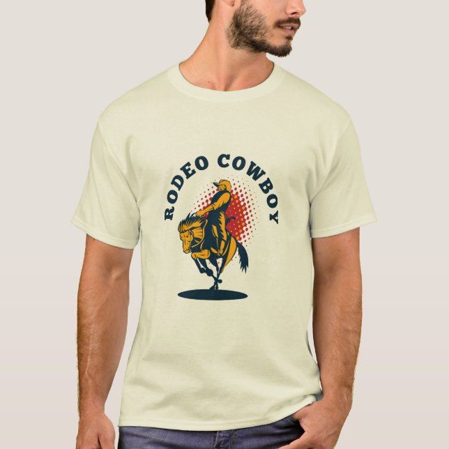 rodeo cowboy T-Shirt (Front)