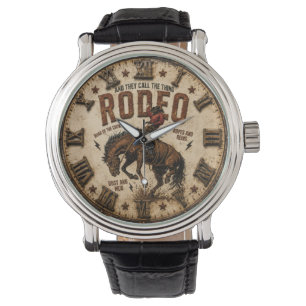 Rodeo Cowboy Western Rodeo Horse Ranch Watch